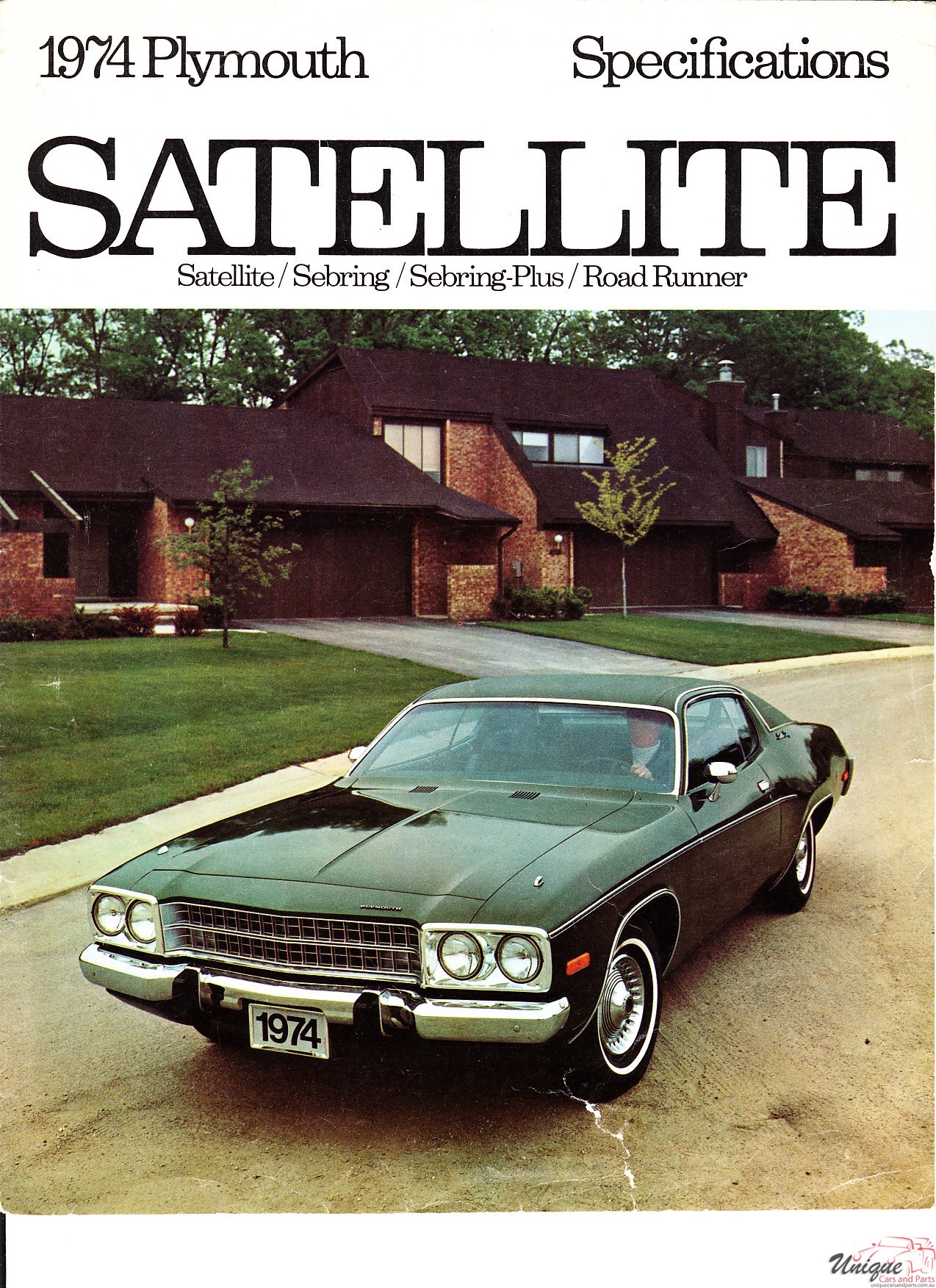 1974 Plymouth Satellite Folder Page 2